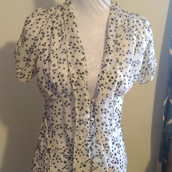 Adorable Star Sheer Top - Picture 1 of 6